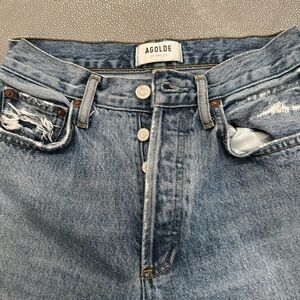 Agolde ripped jeans